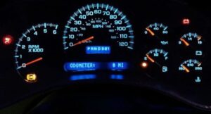 05 Chevy Trailblazer Dash Warning Lights