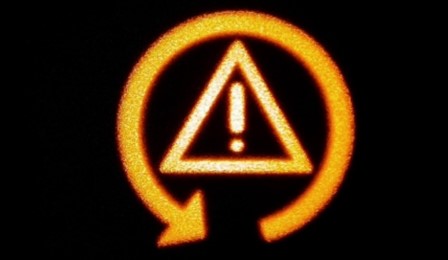 What Does Orange Triangle Sign Mean On Dashboard
