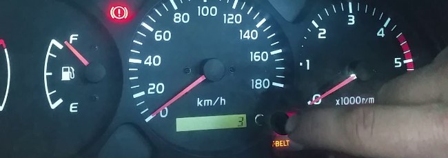 Dashboard Timing Belt Warning Light